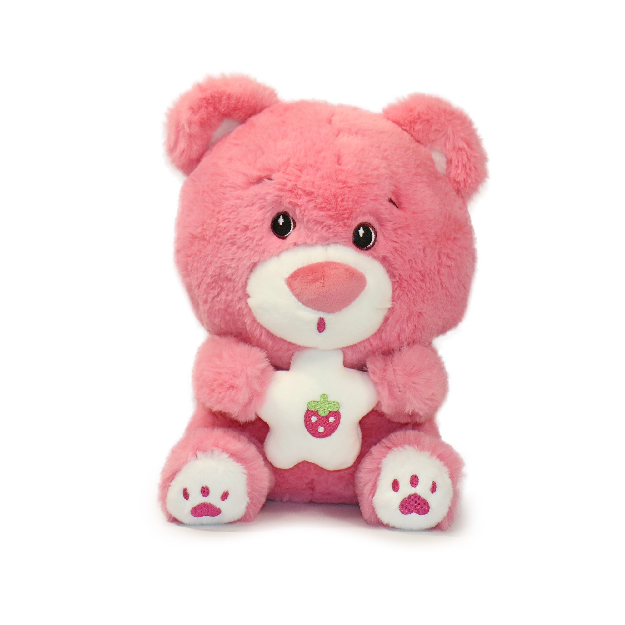 9-inch Pink Berry Bear with Strawberry Star