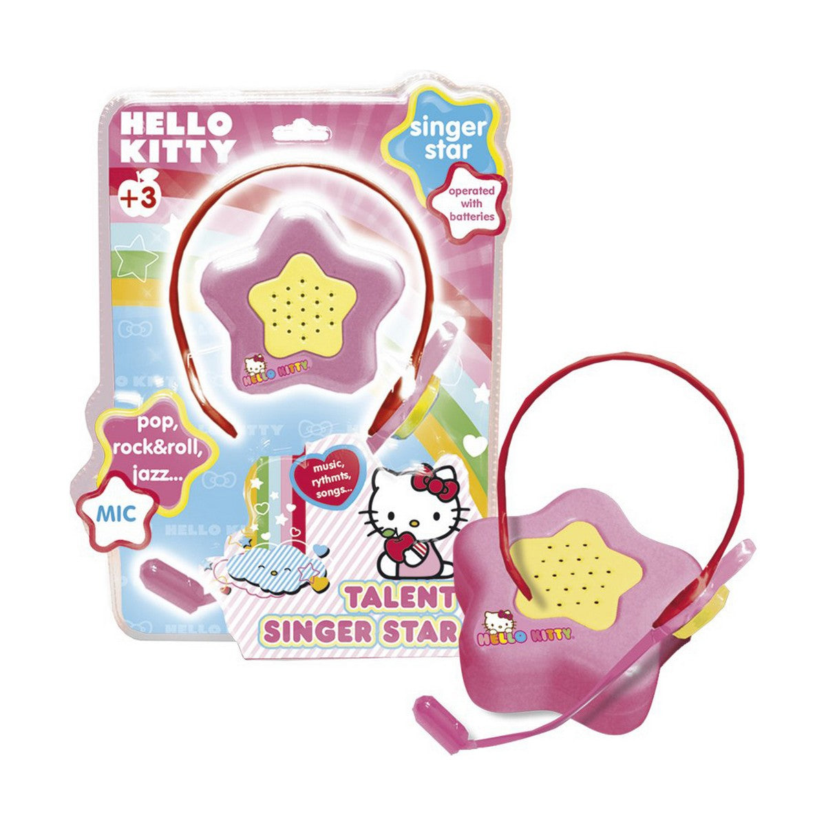 Karaoke Microphone Hello Kitty Pink-1