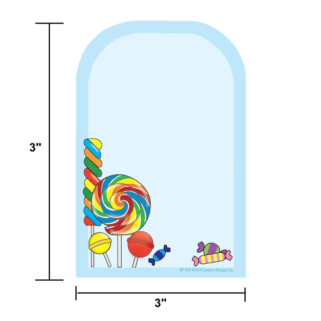 SHAPES ETC.  Mini Cardstock Accents - Candy