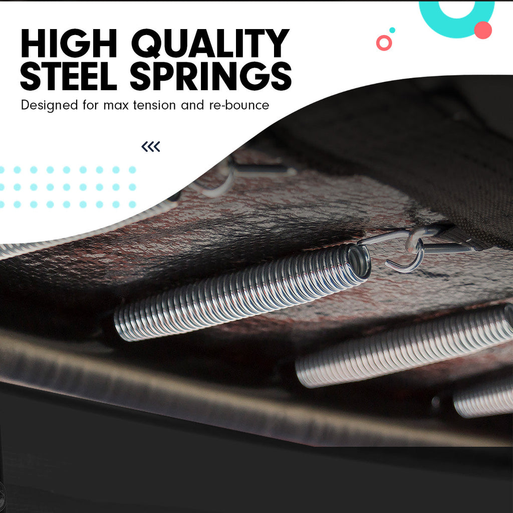 NNEDPE Kahuna Mini 4.5 ft Trampoline Green Pink